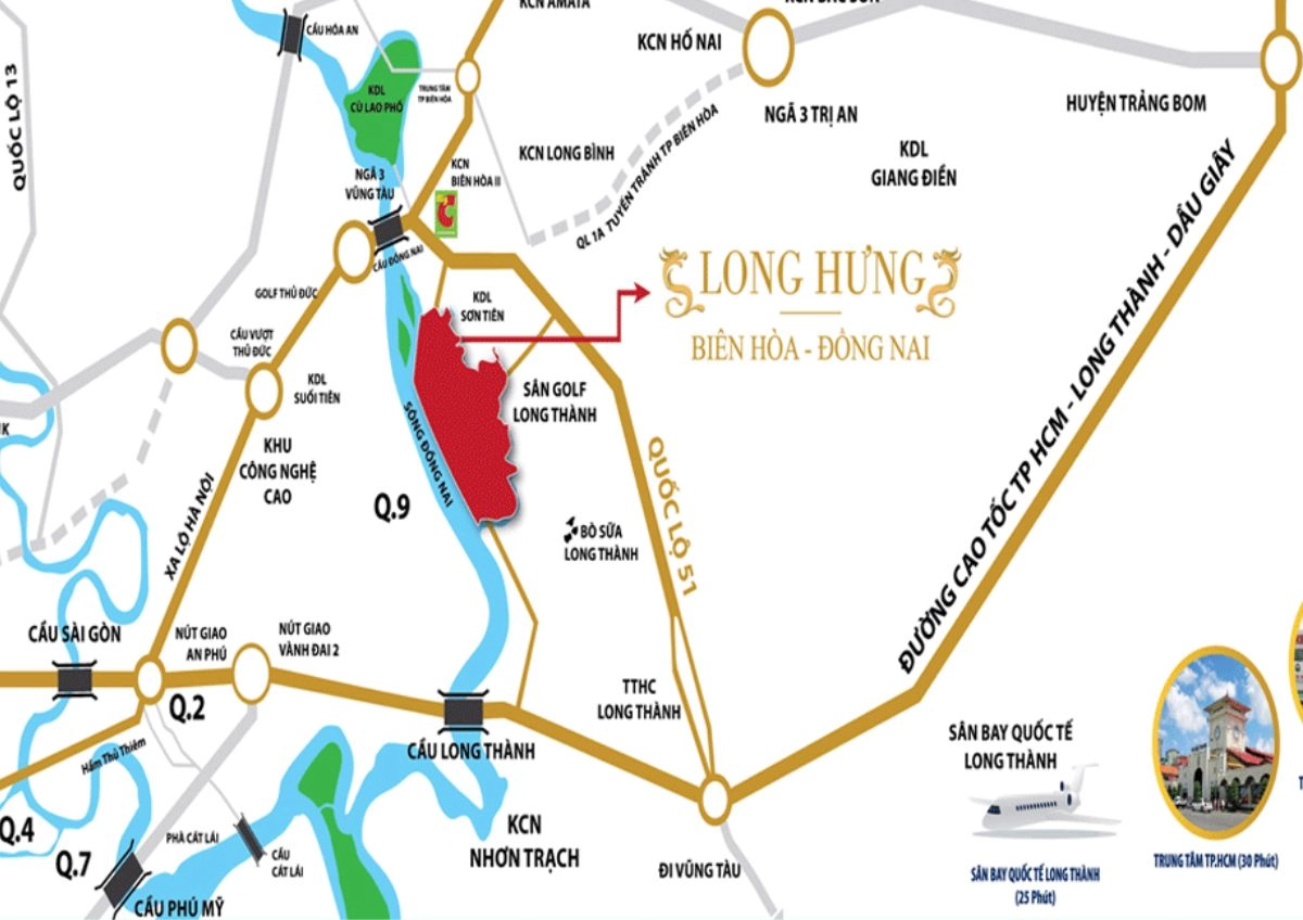 Chuyên nhà đất Long Hưng city giá tốt